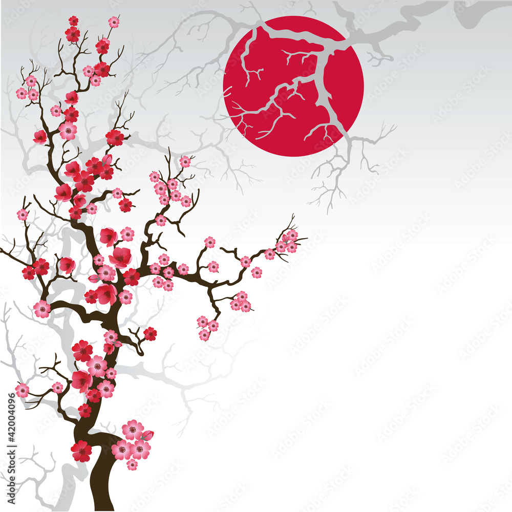 Fototapeta premium branch_sakura-01