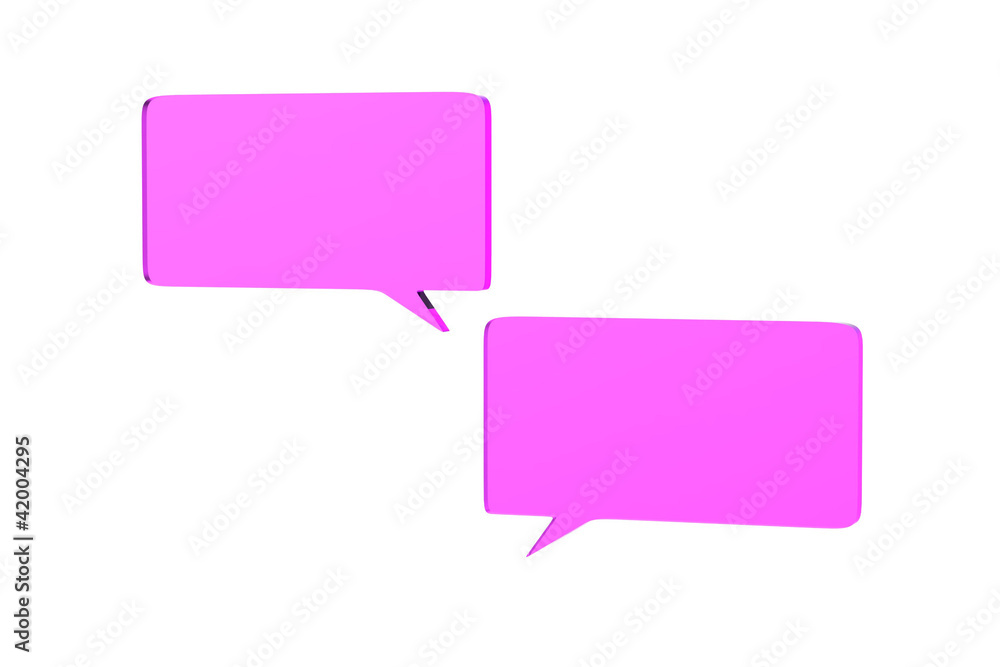 Speech bubbles Speech bubbles
