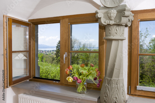 Geöffnetes Fenster