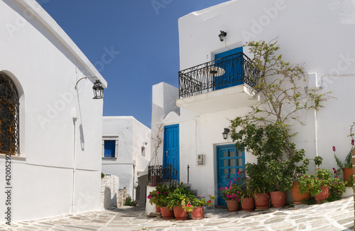 Typical street in Greece