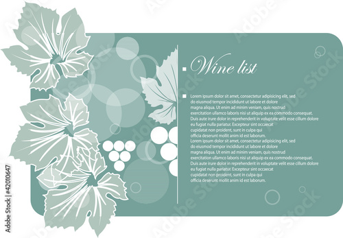 wine frame site design