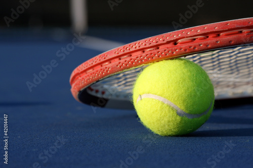 Tennis Ball and Racket © 33ft