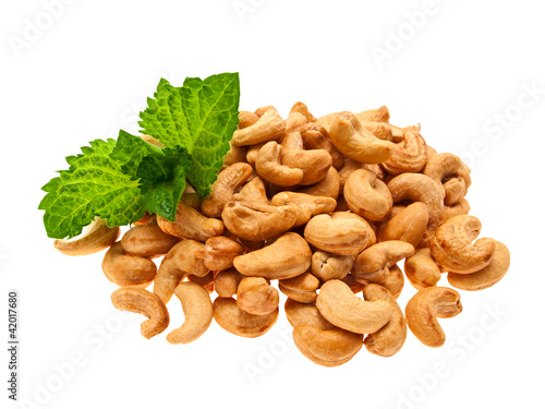 Cashews & mint.
