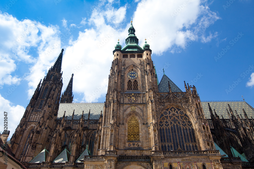 st. Vita`s Cathedral in Prague