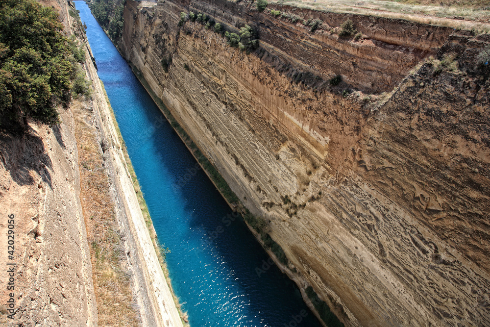 corinthos canal water passage