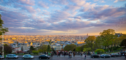 Obraz na plátně Paris, Frankreich. Montmartre