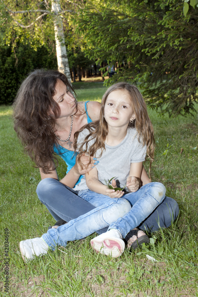 Mother and daughter Mother and daughter