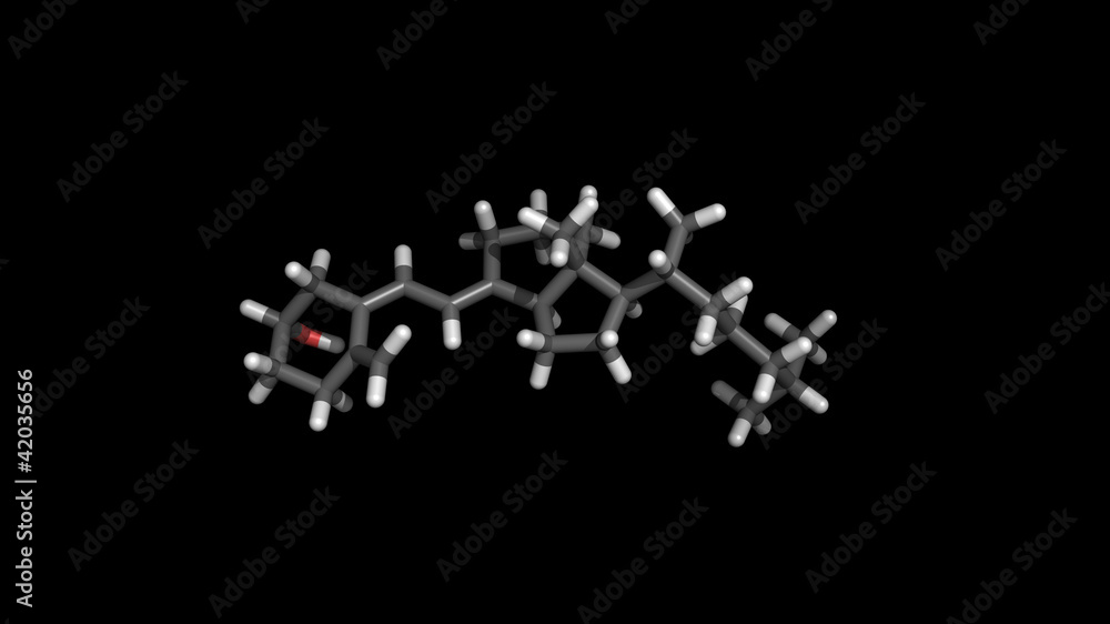 Vitamin D molecule Vitamin D molecule