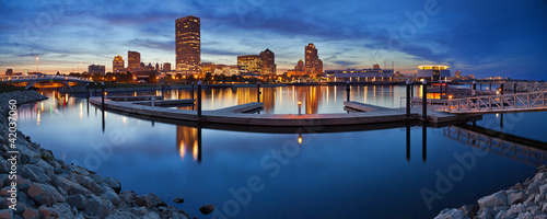 Milwaukee  Panorama. photo