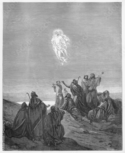 Jesus Ascends to Heaven photo