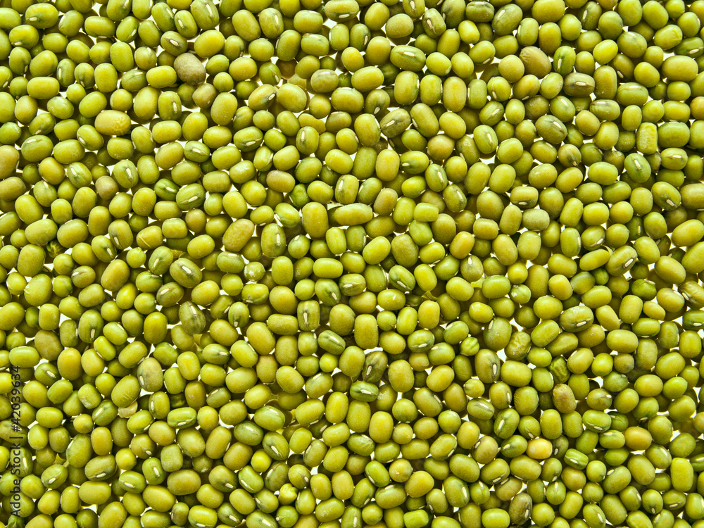 Mung beans. Mung beans.
