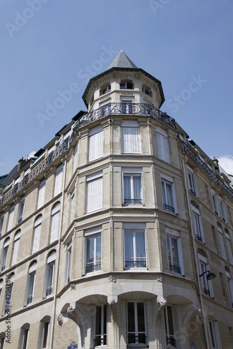 Immeuble du quartier d'Auteuil à Paris 