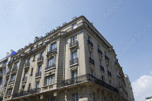 Immeuble du quartier d'Auteuil à Paris