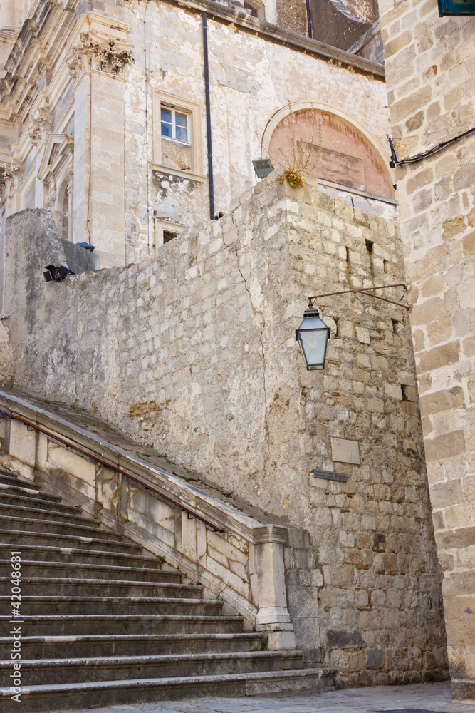 Typical croatin architecture - Dubrovnik.