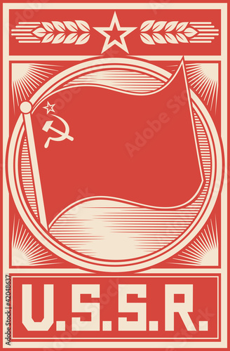 ussr poster