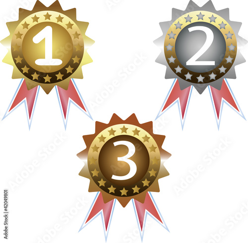 prize a set of medals