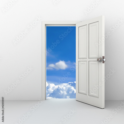 Open door to the sky