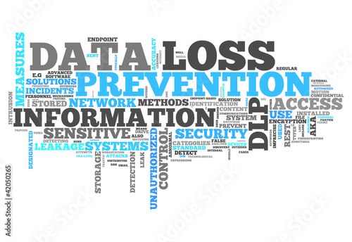 Word Cloud "Data Loss Prevention"