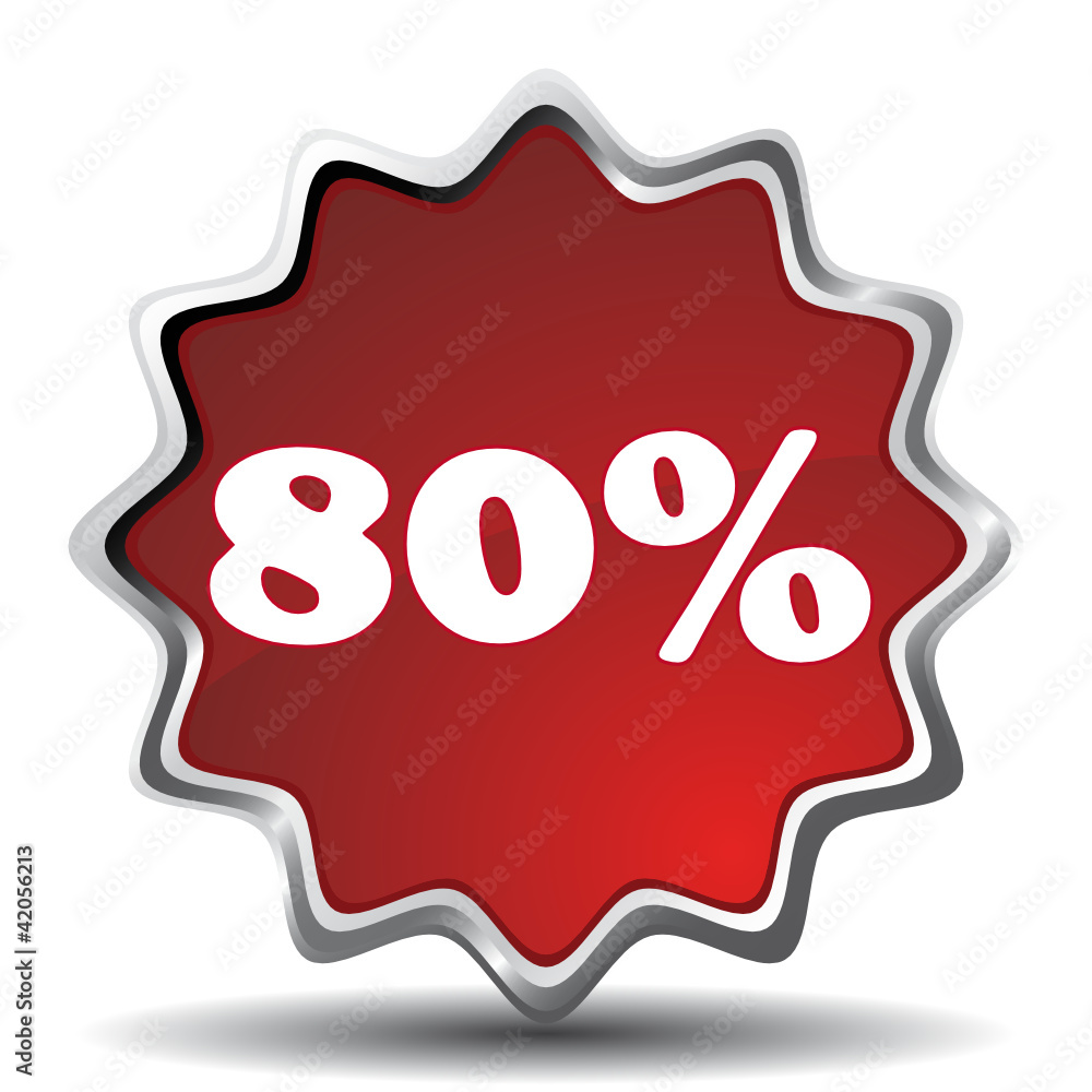 80 PERCENT ICON