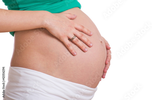 Wallpaper Mural Bauch einer Schwangeren Torontodigital.ca