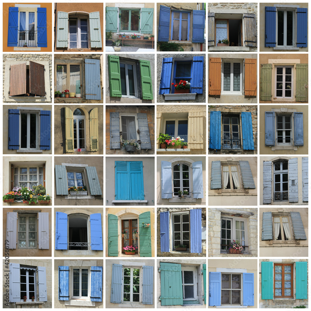 Windows of the Provence Windows of the Provence