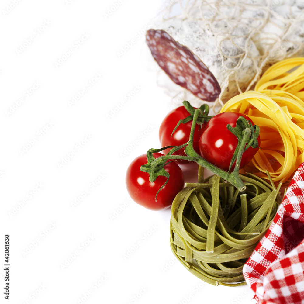 Italian food. Italian food.