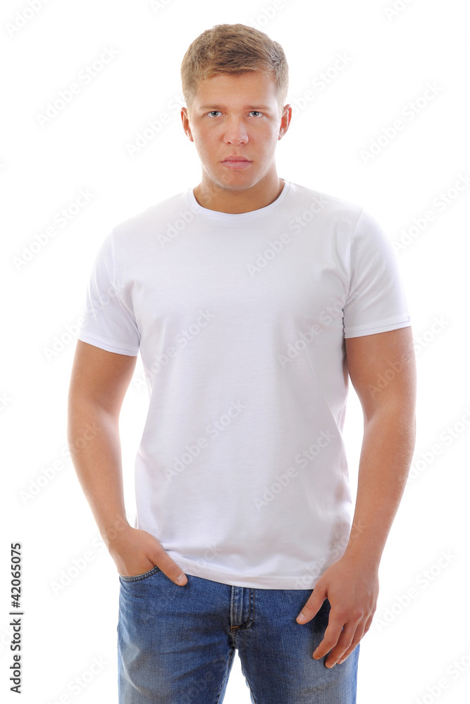 Fototapeta premium Portrait of a handsome young man