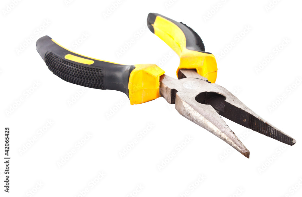 Obraz premium Plier isolated on white background