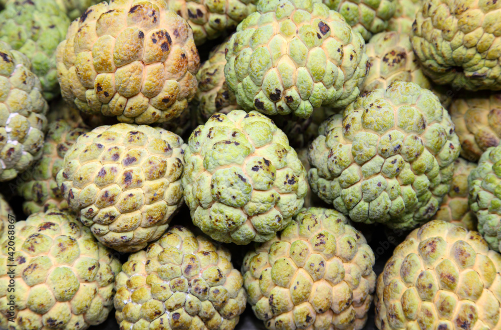 Sugar Apple in the market Sugar Apple in the market