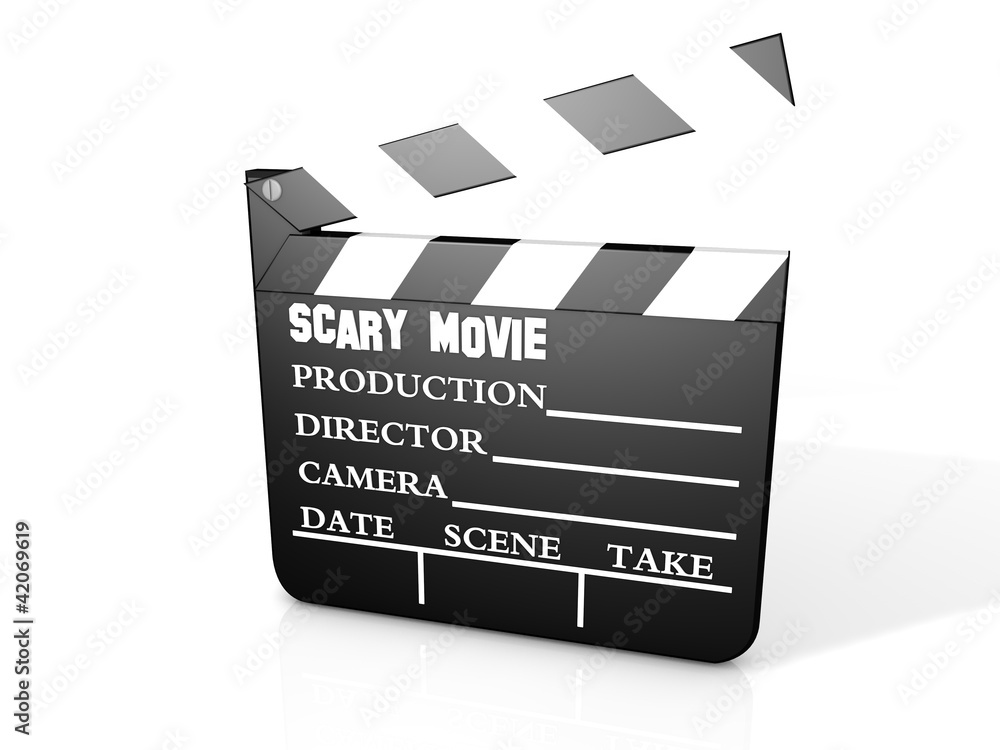 Naklejka premium Clapboard