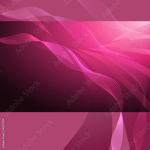 background with a pink curved lines