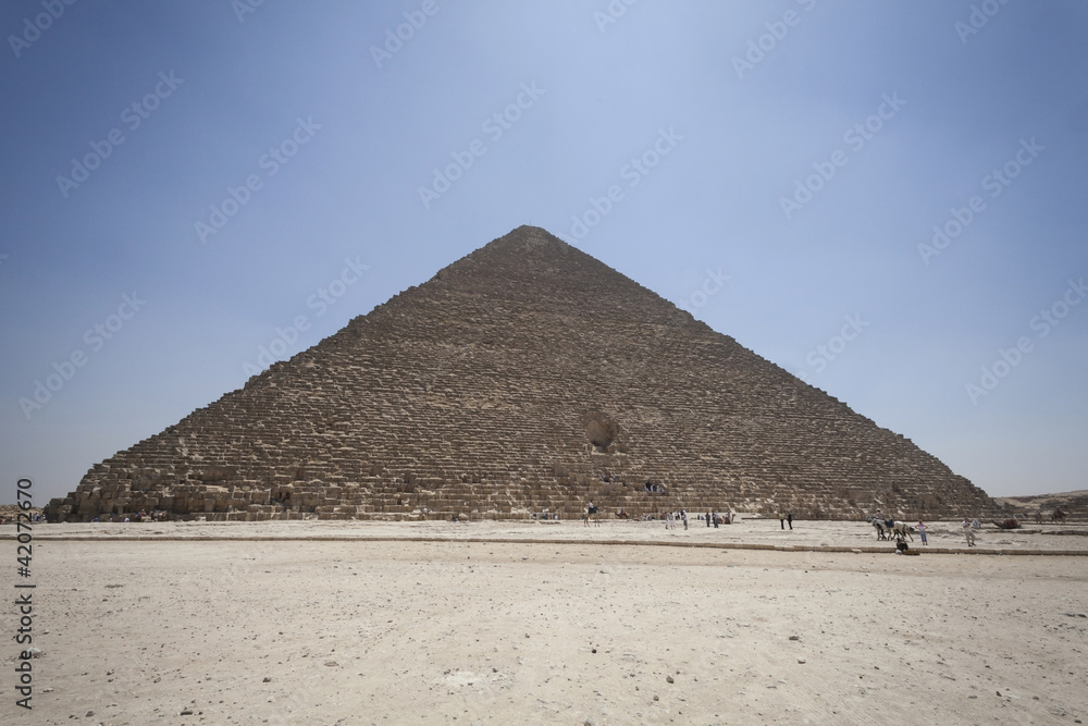 Unusual View Of The Pyramids Of Cairo Egypy Unusual View Of The Pyramids Of Cairo Egypy