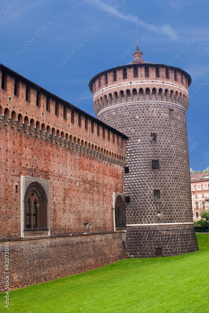 Torre del Castello Sforzesco, Milano