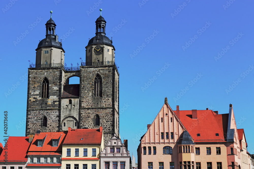 Altbauten und Marienkirche
