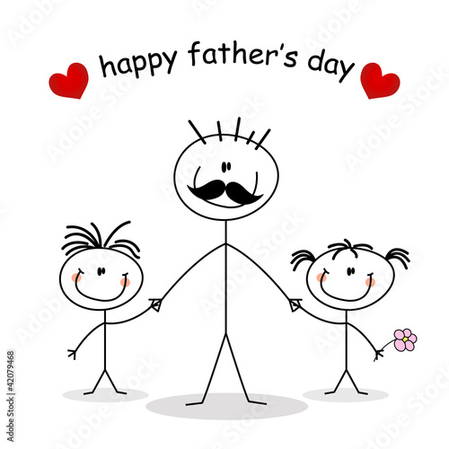 Father day greeting card