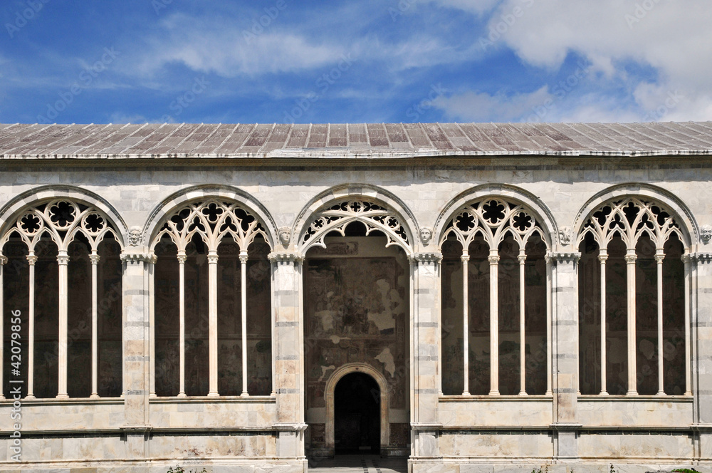 Pisa, piazza dei miracoli - Cimitero Monumentale