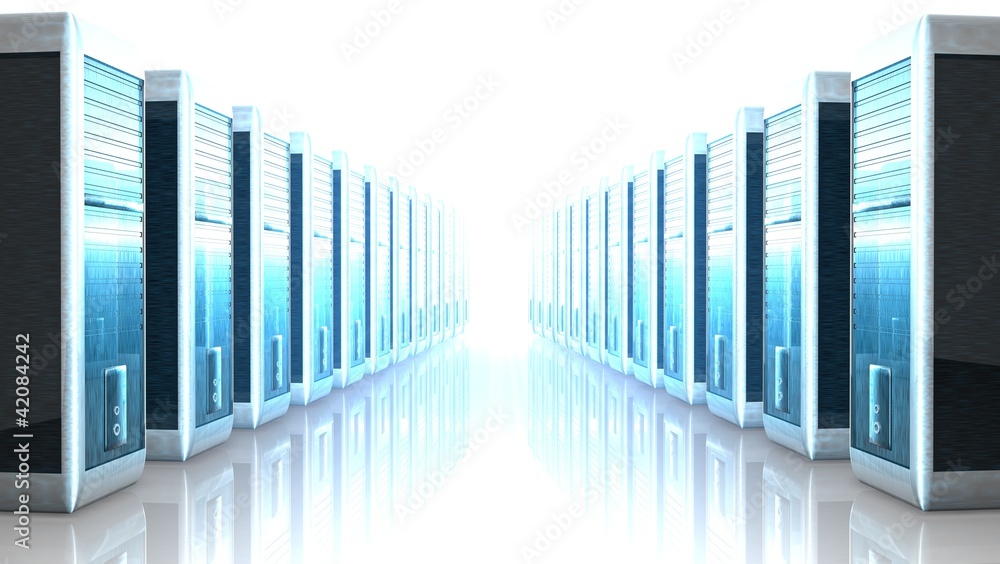 Obraz premium serwery