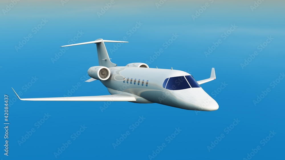 Naklejka premium 飛行機