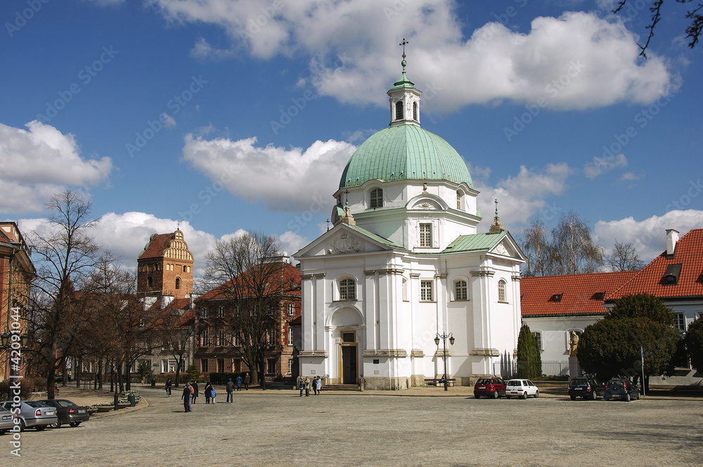 Fototapeta premium Rynek Starego Miasta w Warszawie