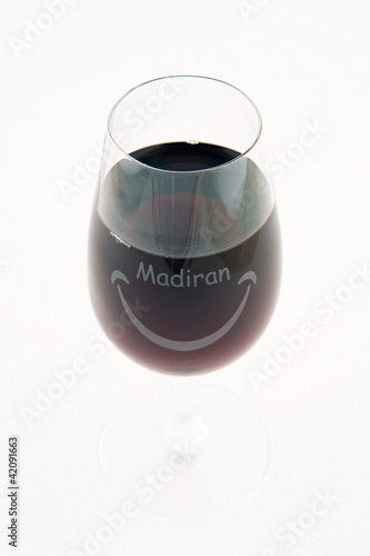 verre de vin rouge de Madiran photo