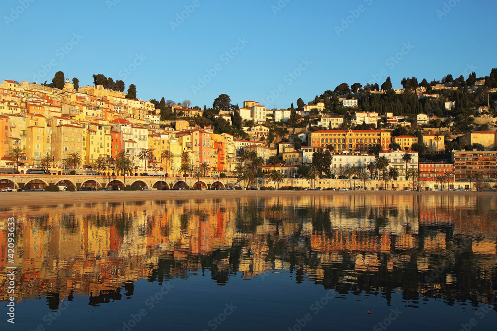 Obraz premium Quartier de Menton