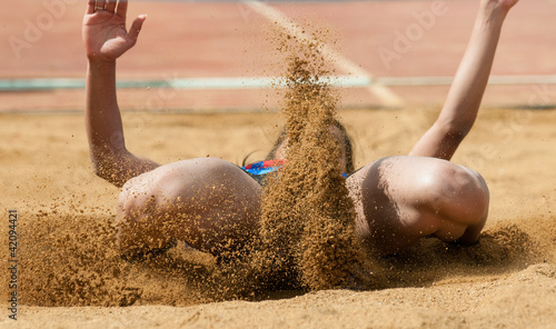 athletics long jump photo