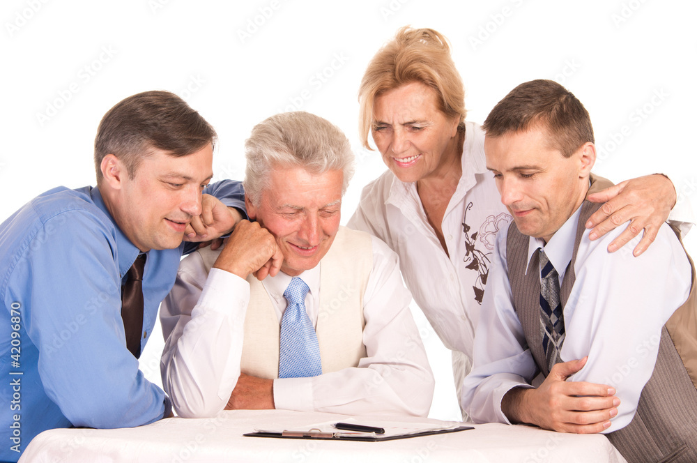 Fototapeta premium nice business people