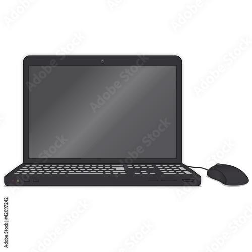 Laptop - schwarz