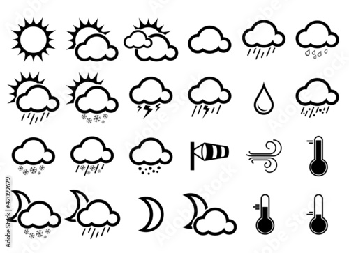 Weather icons