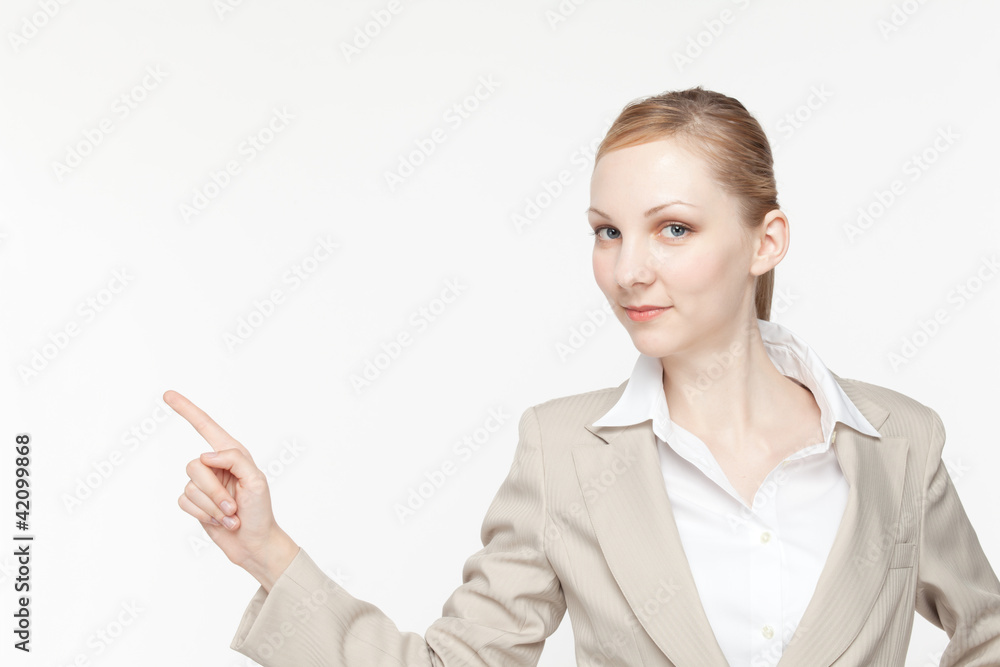 Beautiful business woman. Portrait of beautiful young caucasian Beautiful business woman. Portrait of beautiful young caucasian