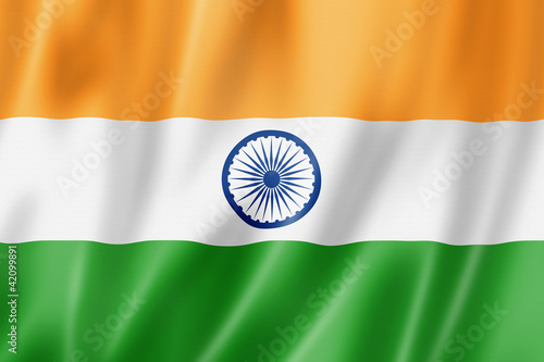 Bild auf Leinwand Indian flag
