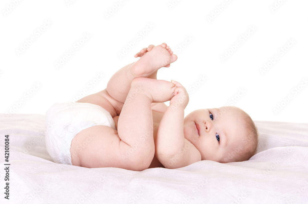 baby at bed baby at bed