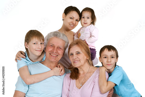 Most nice Caucasian family happy fool © aletia2011