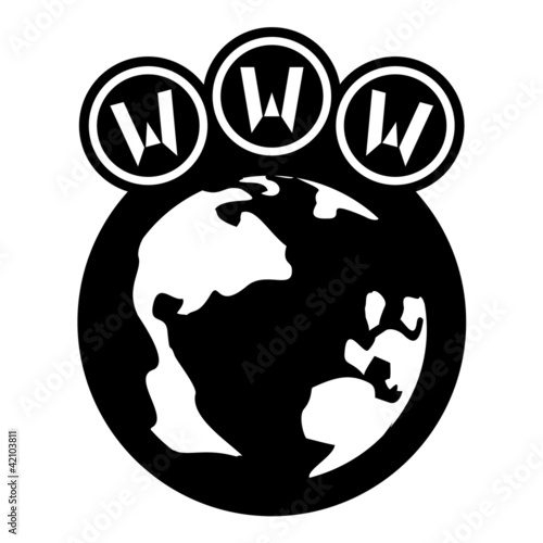World intenet icon
